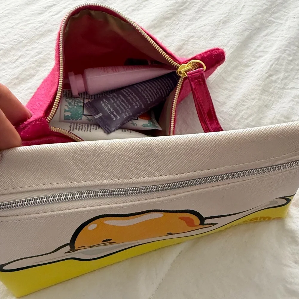 👑✅PRICE FIRM✅ 2 new IPSY Cosmetic Bags with Travel Size Cosmetics & Skincare